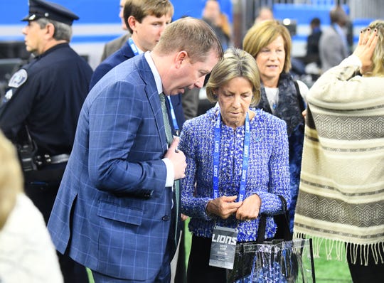 Sheila Ford Hamp is the new principal owner of the Lions.