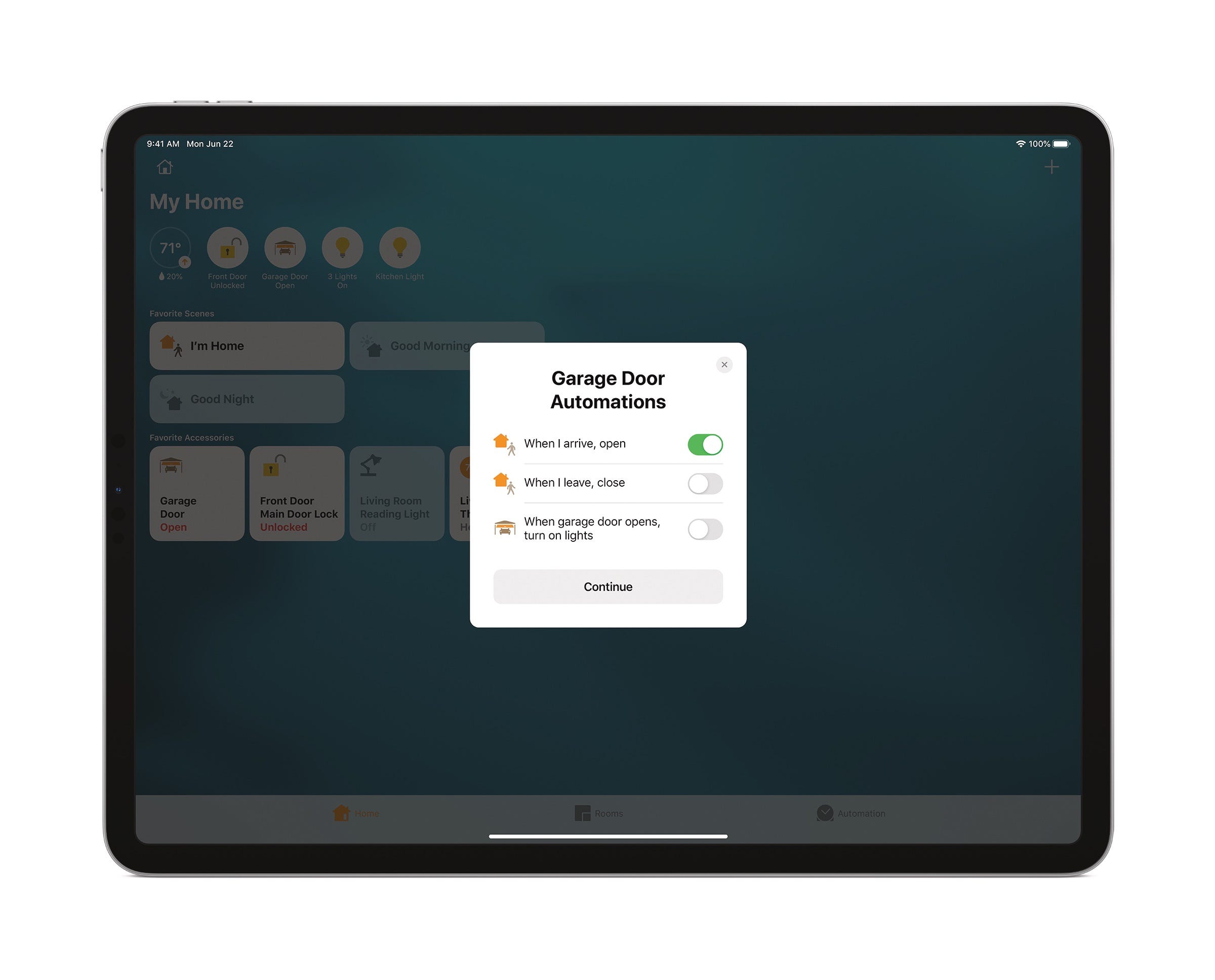 homepod homekit automation