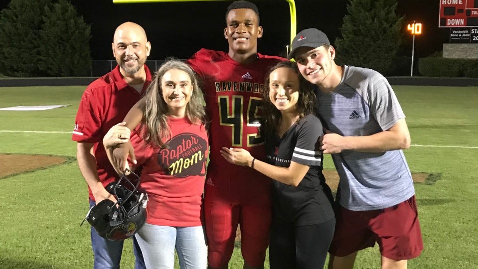 Michigan football recruit Junior Colson Father's dying wish paved road