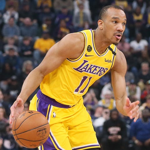 Los Angeles Lakers guard Avery Bradley.