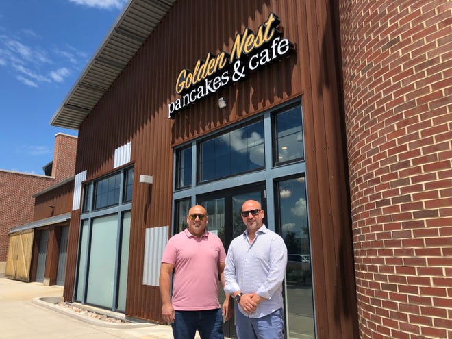 Kika Saliu, right, and Ben Saliu are excited to finally have the opportunity to open their restaurant, Golden Nest Pancake & Cafe.