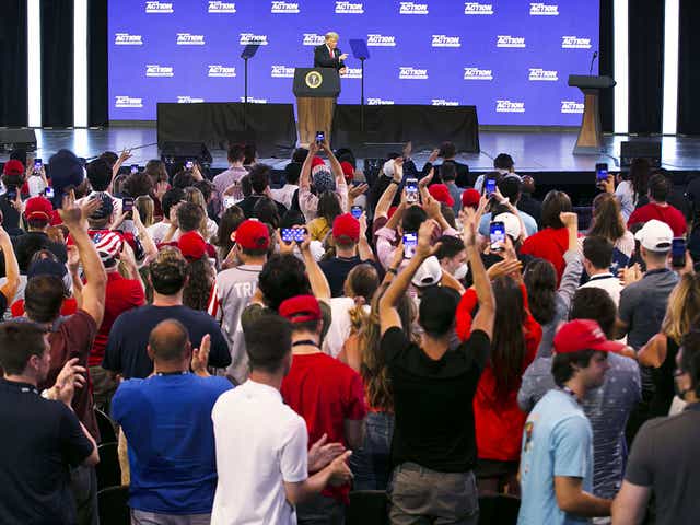 Covid 19 Surges In Half Of States As Trump Holds Phoenix Rally