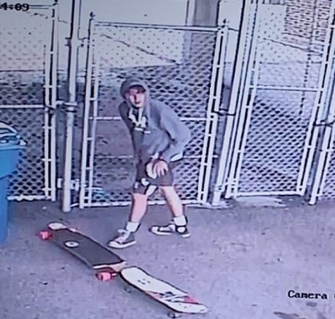 Two suspects were caught on video surveillance for an alleged burglary and vandalism at the York Fairgrounds. West Manchester Police are asking for help identifying them.