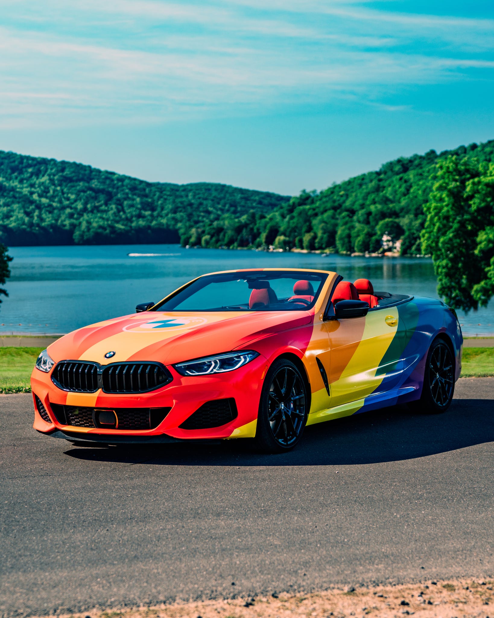 Rainbow car show: BMW celebrates Pride month with car show broadcast