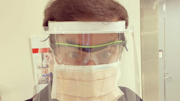 Jason Hill, an emergency room physician in Manhatt