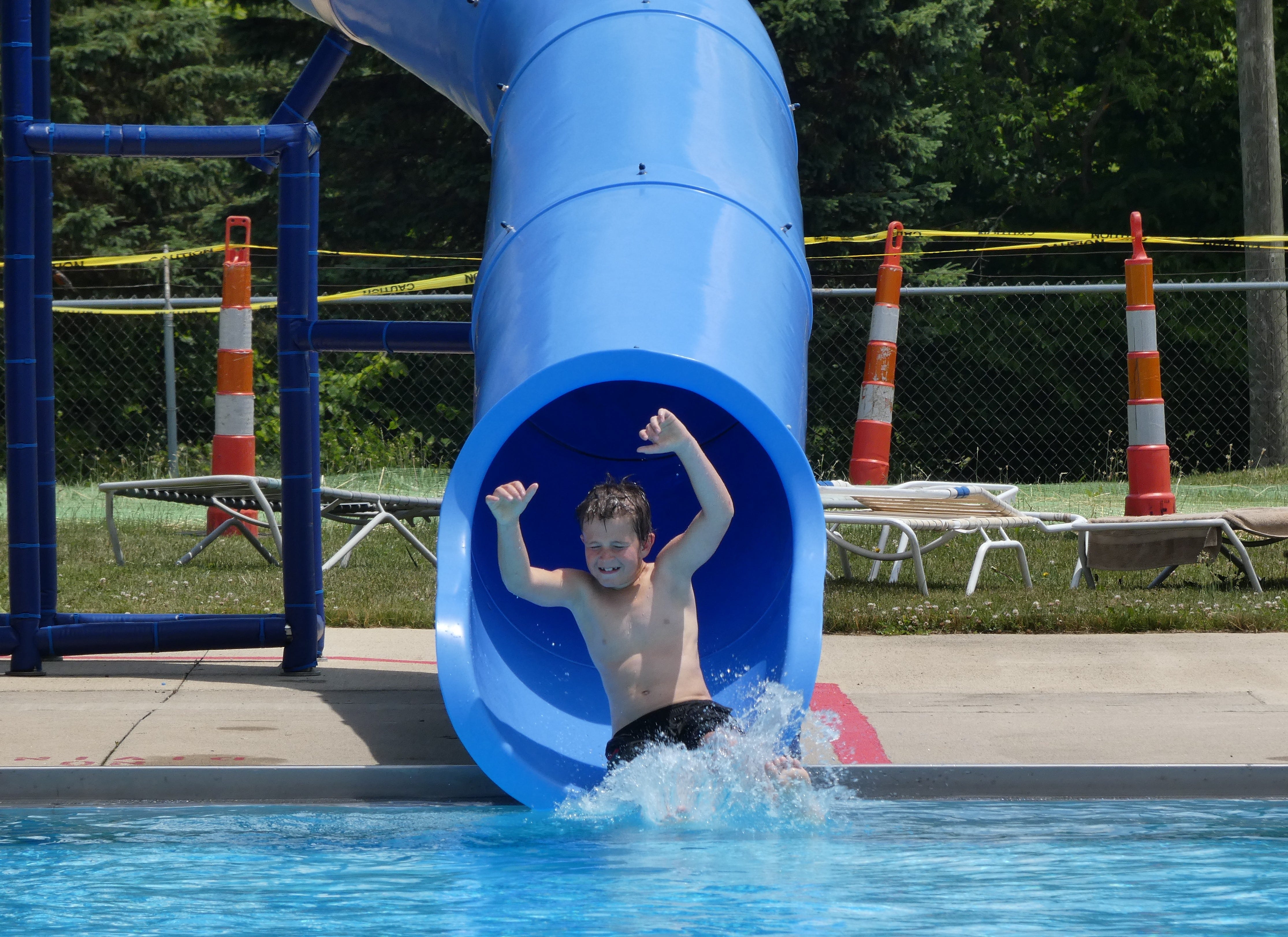 Bucyrus' renovated Aumiller Park pool popular with young swimmers