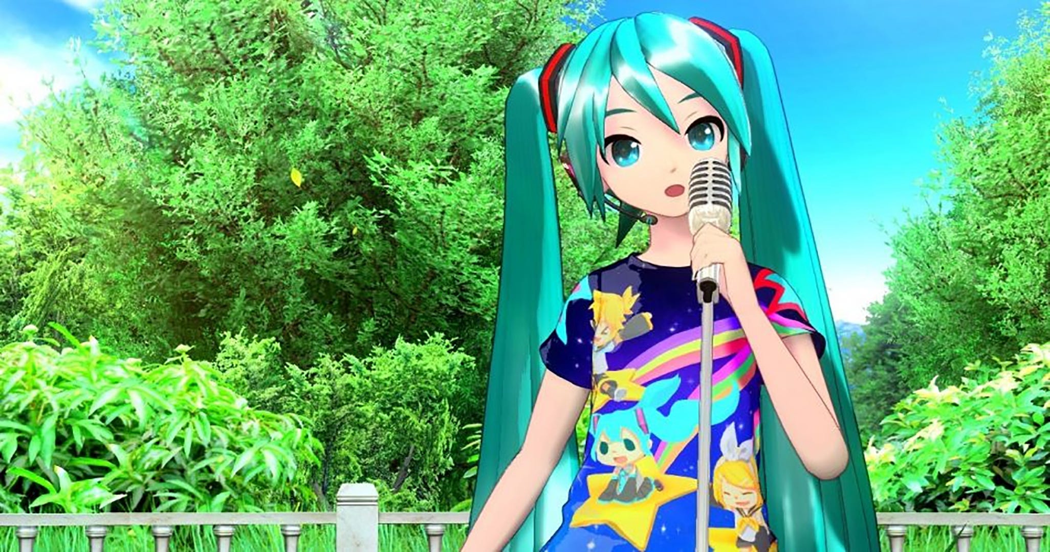 Hatsune Miku: Project Diva MegaMix for the Nintendo Switch.