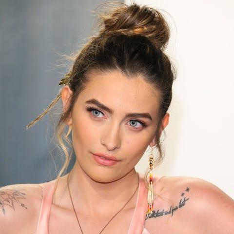 US model Paris Jackson attends the 2020 Vanity Fai