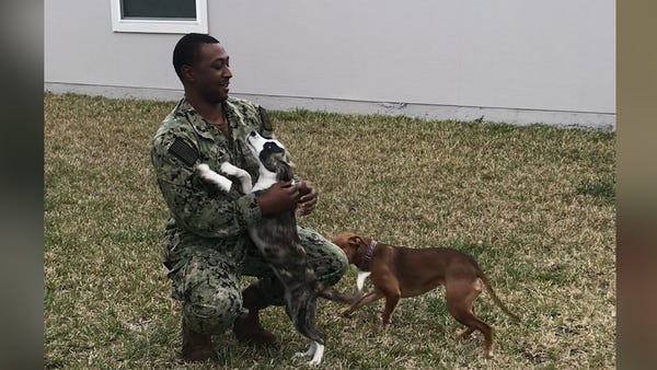 Lt. Anthony and Courtney Lewis didn't think one of