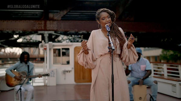 Stars came together from all over the world for Sa