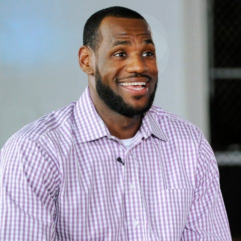 LeBron James famously announced his decision to le