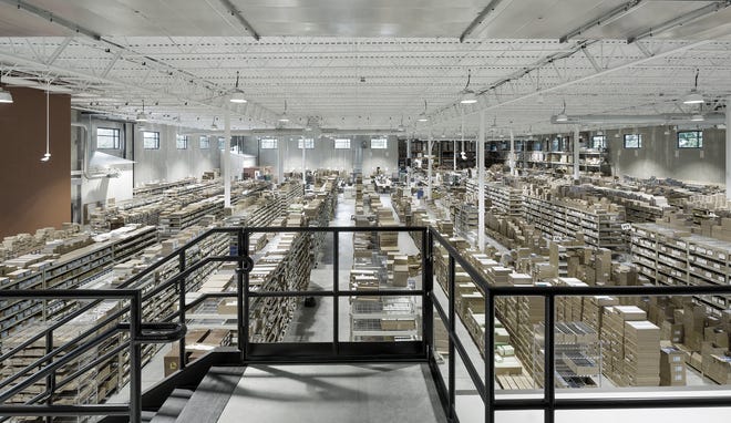 Wisconsin Vision Associates' 60,000-square-foot distribution center in Burlington.