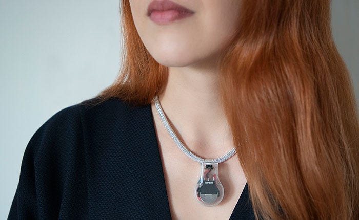 Don't touch your face: NASA developed a necklace to remind you