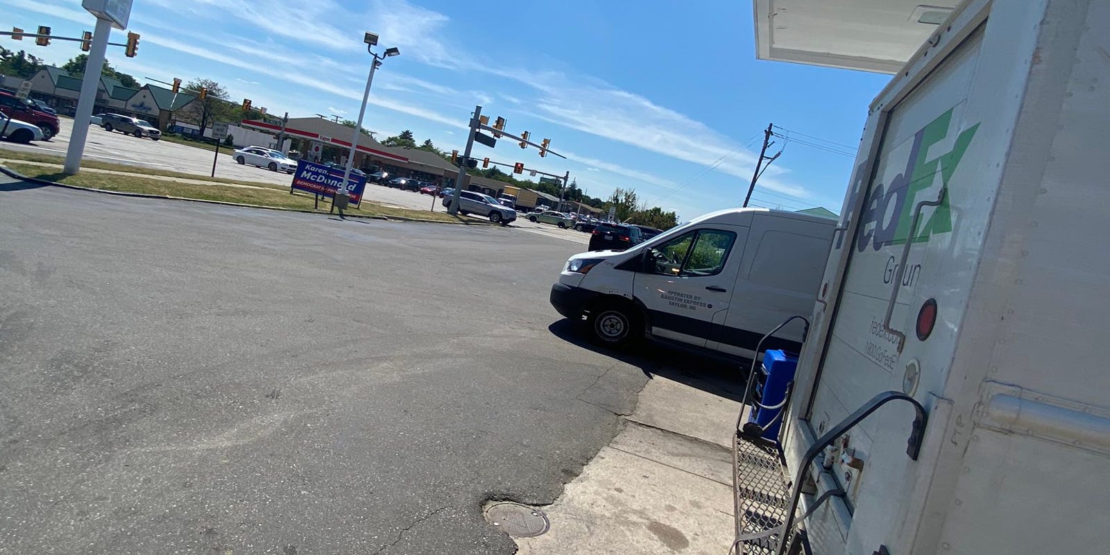 Metro Detroit Amazon Driver Abandons Truck And Packages Goes Viral