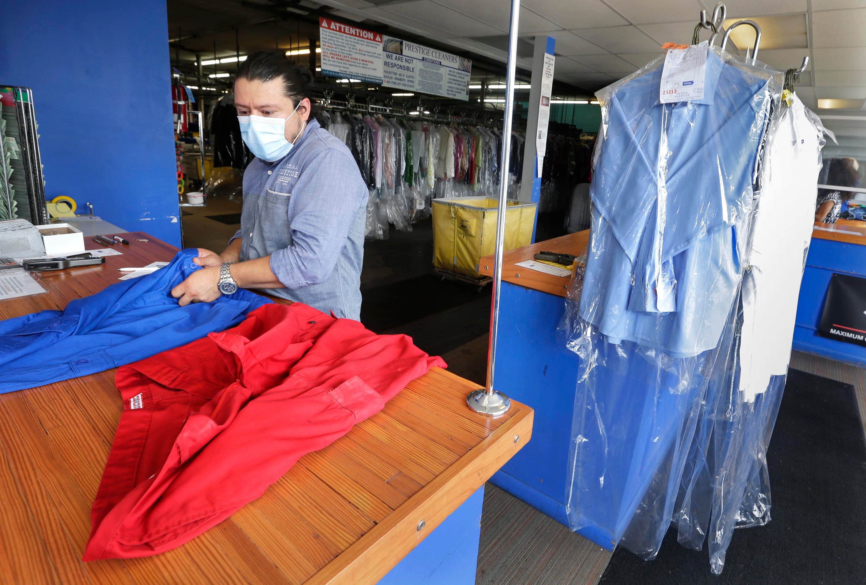 Dry cleaners, seeking new ways to survive, take inspiration from  restaurants and retail - Chicago Tribune