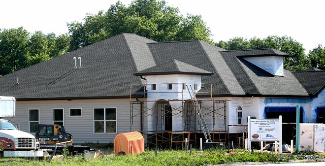 A Springettsbury Township duplex which has been under construction for two years, Monday, June 29, 2020, has had its permit renewed. Springettsbury Township officials on Thursday night renewed the permit for six-months. Bill Kalina photo