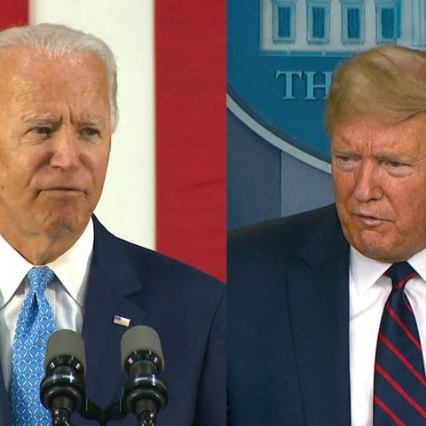 "Donald Trump failed us," Joe Biden says, attackin