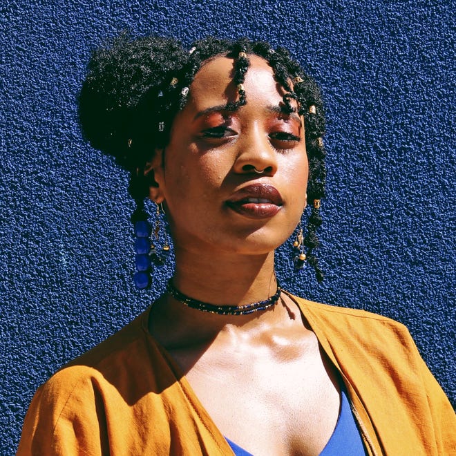 Actor, singer-songwriter, poet, and teaching artist Salakastar, a 2020 Kresge Artist Fellow.