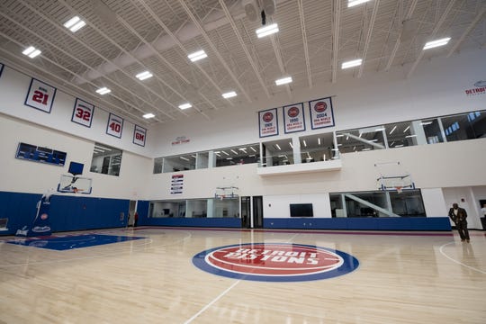 The Pistons' practice facility will serve as a voting satellite center during the November election.
