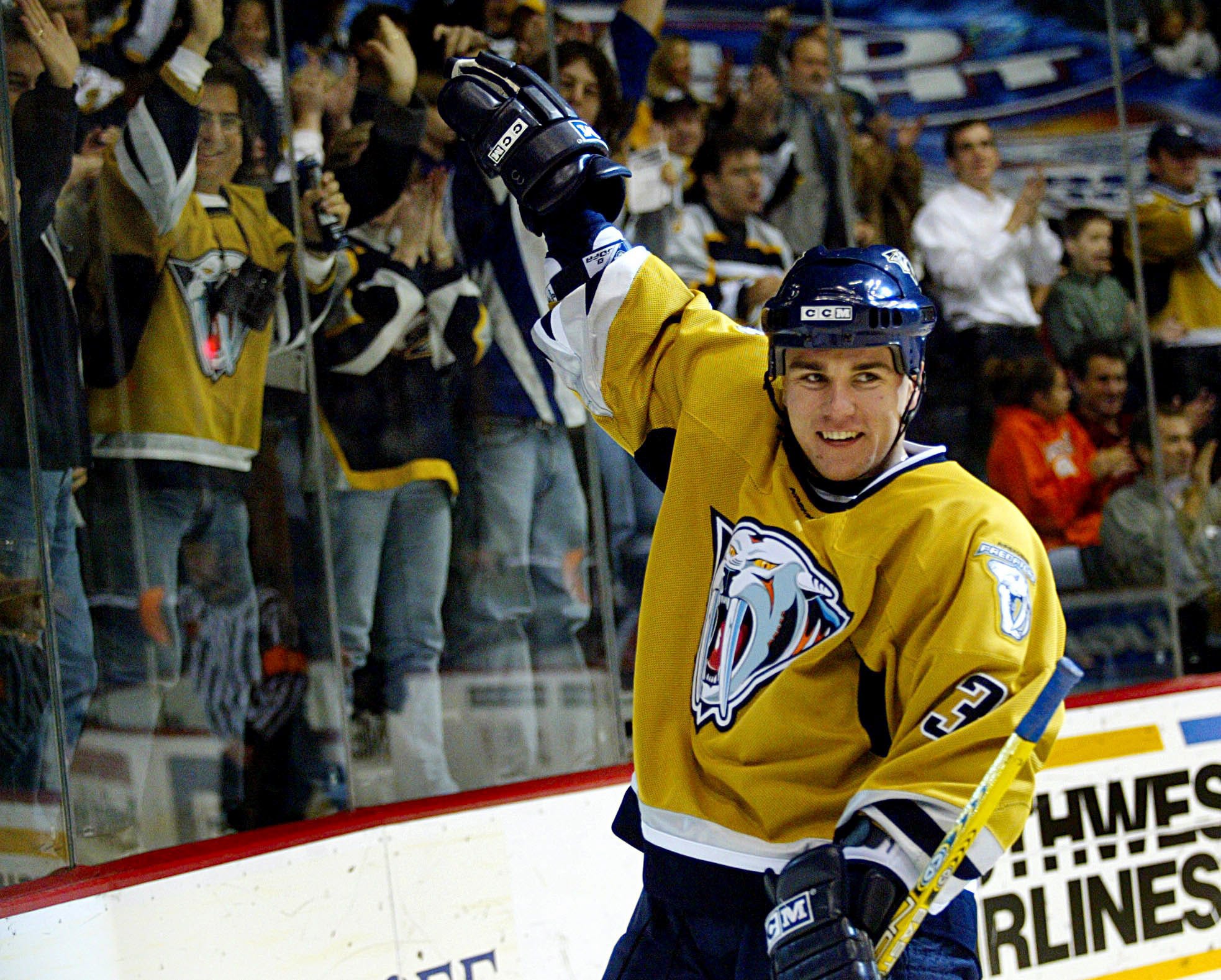 predators mustard jersey