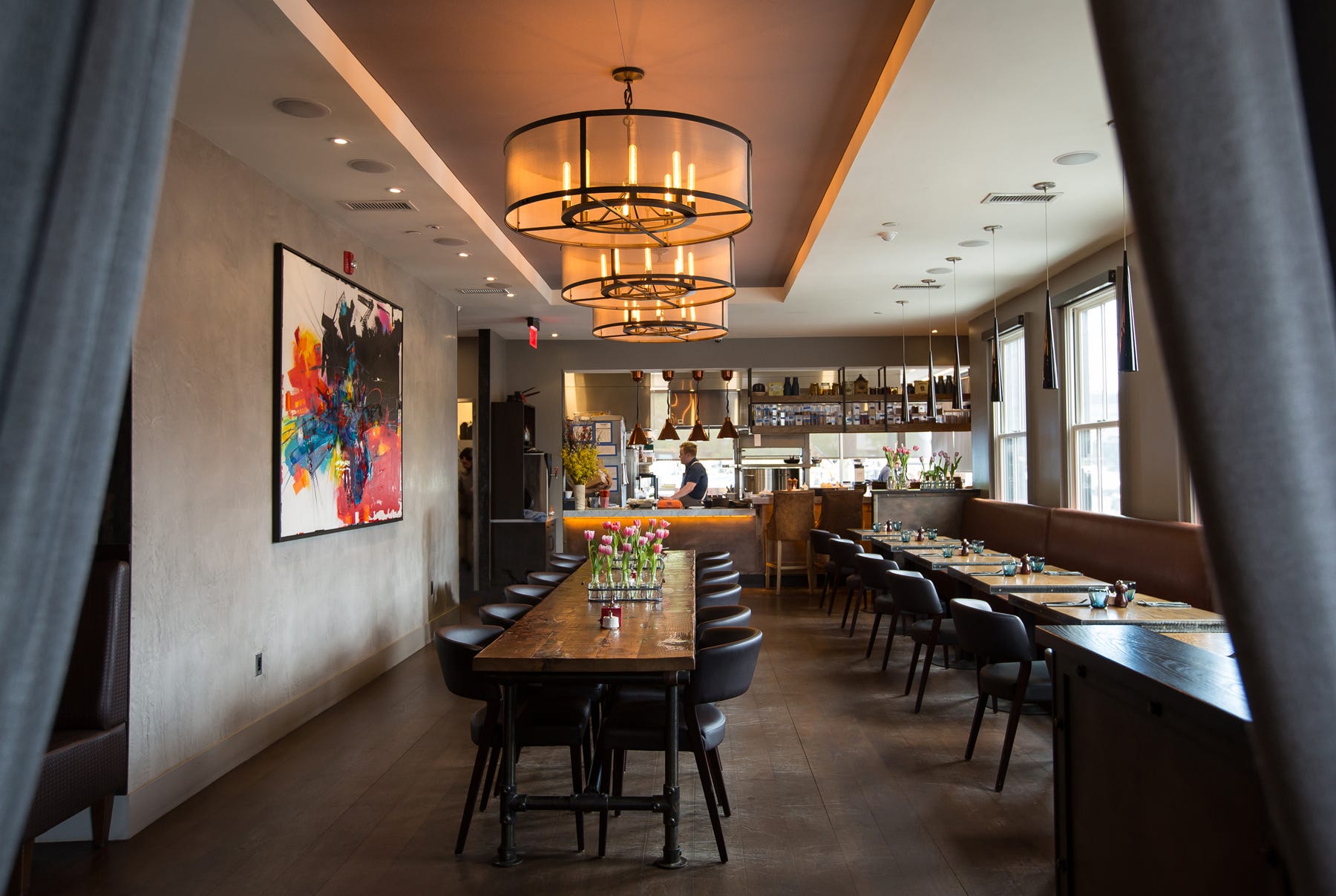 Milburn's Common Lot was closed as Governor Murphy called for restaurants to be closed. Indoor dining will be allowed statewide starting Friday.