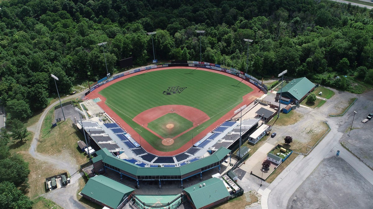 Drone images of the Dutchess Stadium in Fishkill on Wednesday, July 1, 2020.