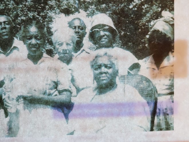 Lillian Richard (seated, right corner) was one of the first women to portray Aunt Jemima, according to her family.