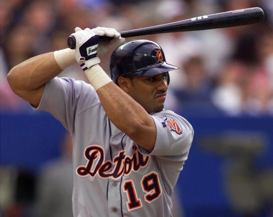 Juan Gonzalez's lone season in Detroit in 2000 was forgettable: 22 home runs, 67 RBIs, and a .289 batting average.