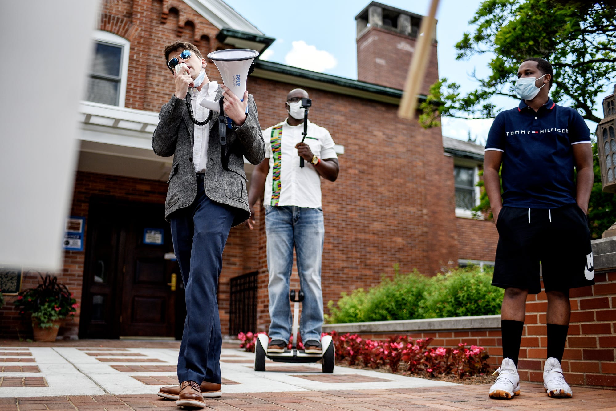 They tackled police brutality. Now 3 men are fighting racism at MSU.