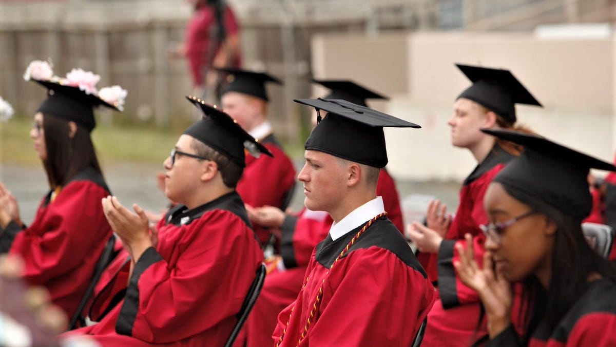 Elmira High School graduation