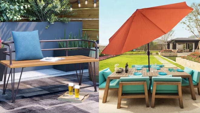 Summer Furniture Pieces On Wayfair, Wayfair Outdoor Table And Chairs With Umbrella