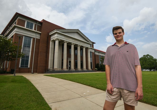 Johnny Douglas is a third year law student at the University of Mississippi, in Oxford, Miss. on July 2, 2020. 