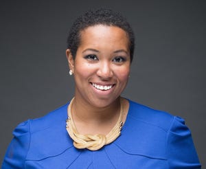 Stefanie Brown James, CEO and founding partner of Vestige Strategies and former director of the National African American Vote for the Obama for America Campaign, is pictured.