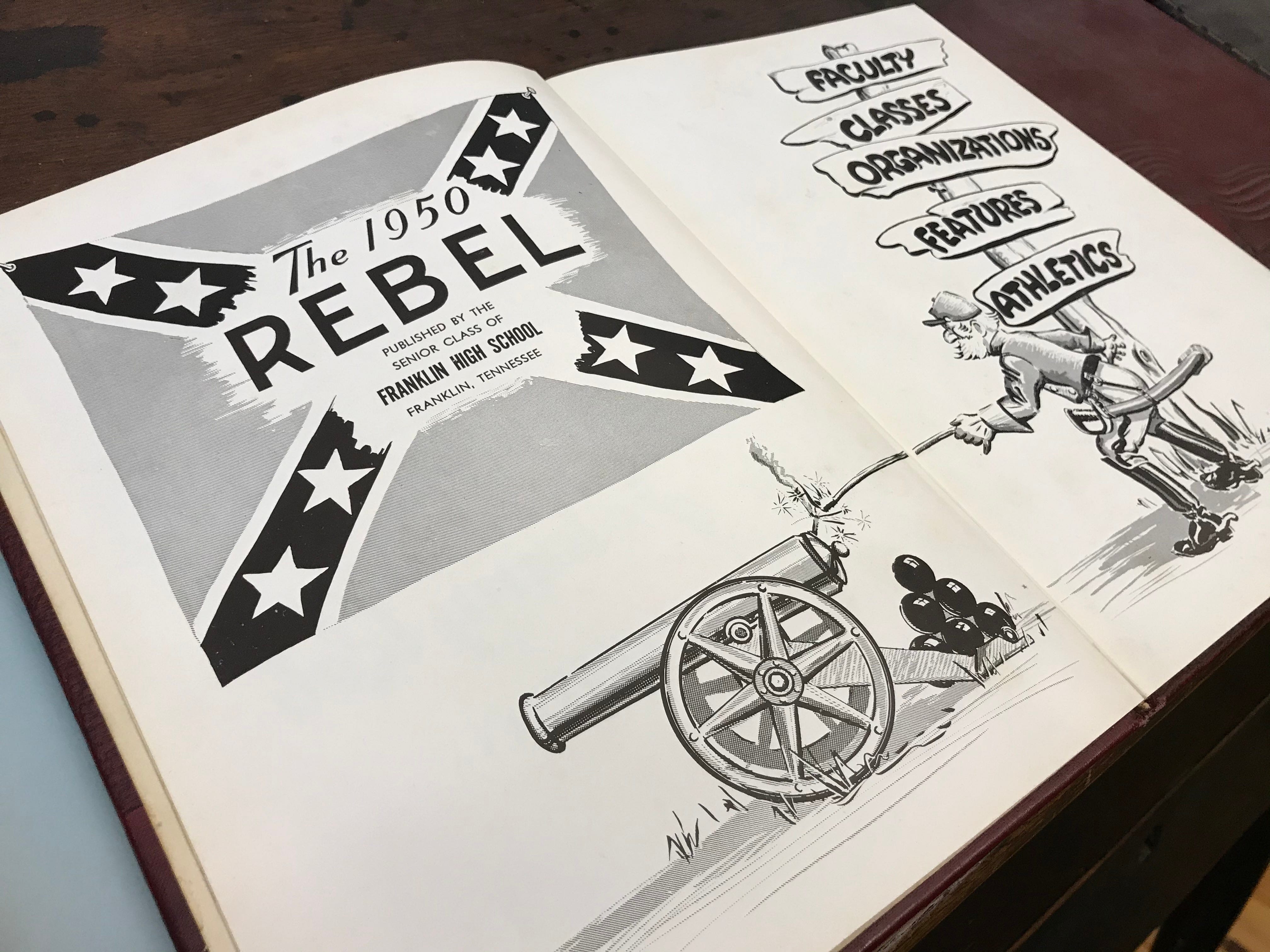 Franklin High Alumni Reflect On Confederate Origin Of Rebel Mascot