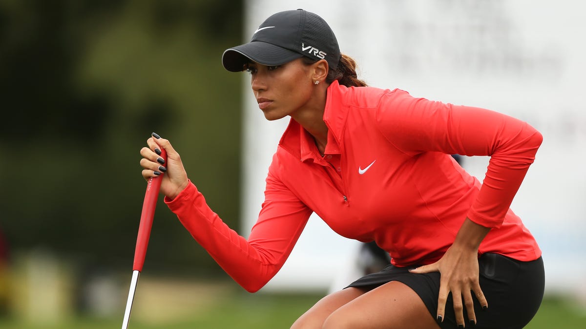 Cheyenne Woods is in her eighth year as a professional golfer.