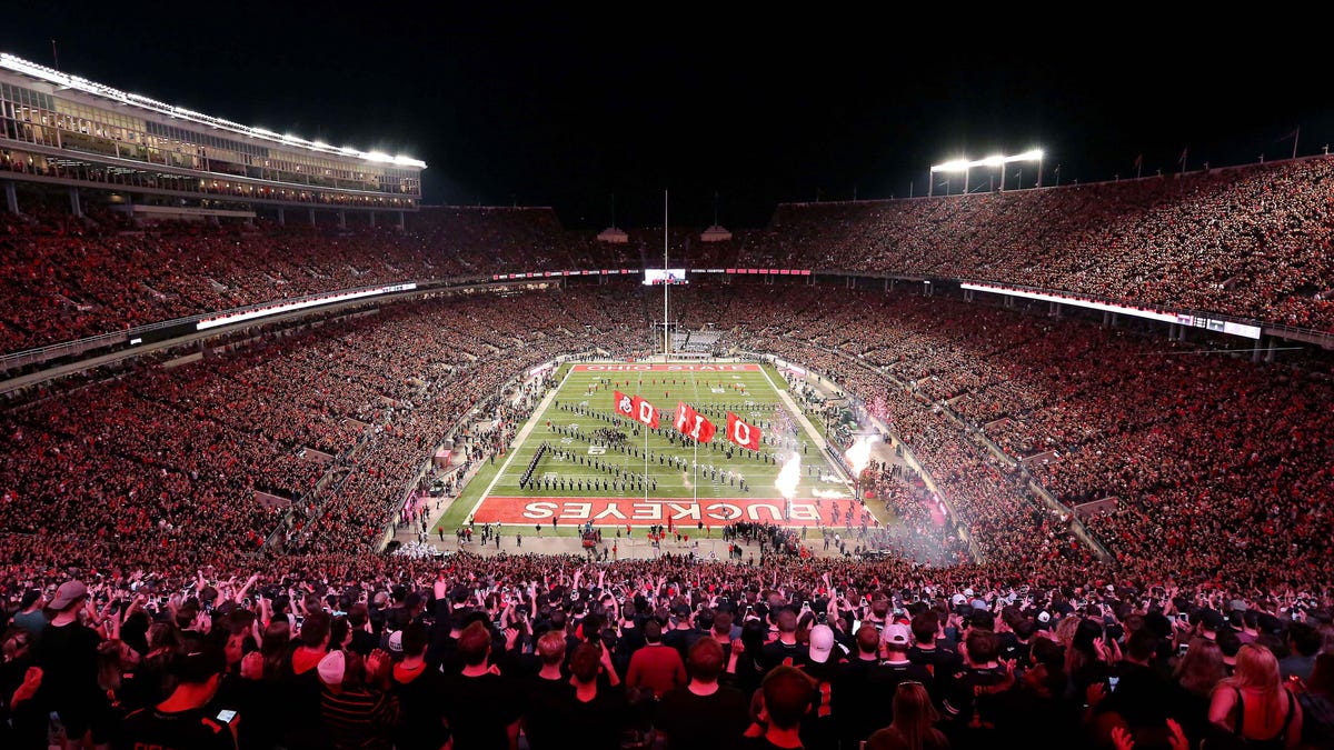 Ohio Stadium before a game in 2019.