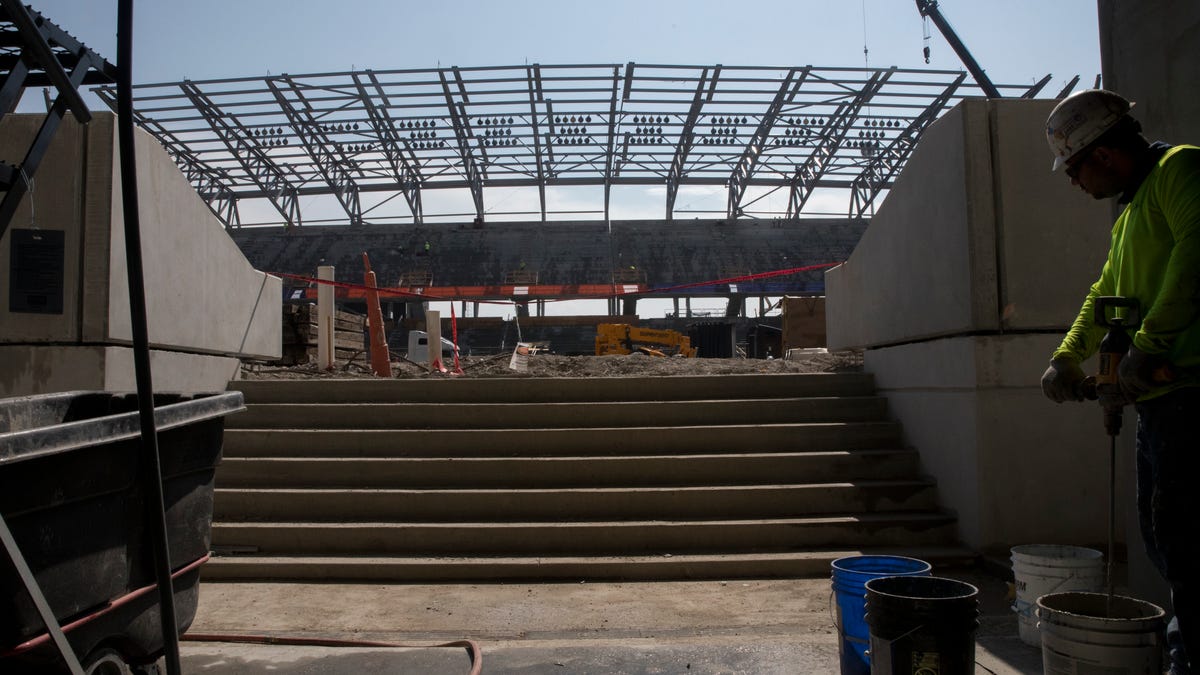 A look inside construction progress of FC Cincinnati's ...