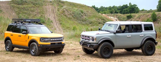 2021 Ford Bronco 4 Door Blue