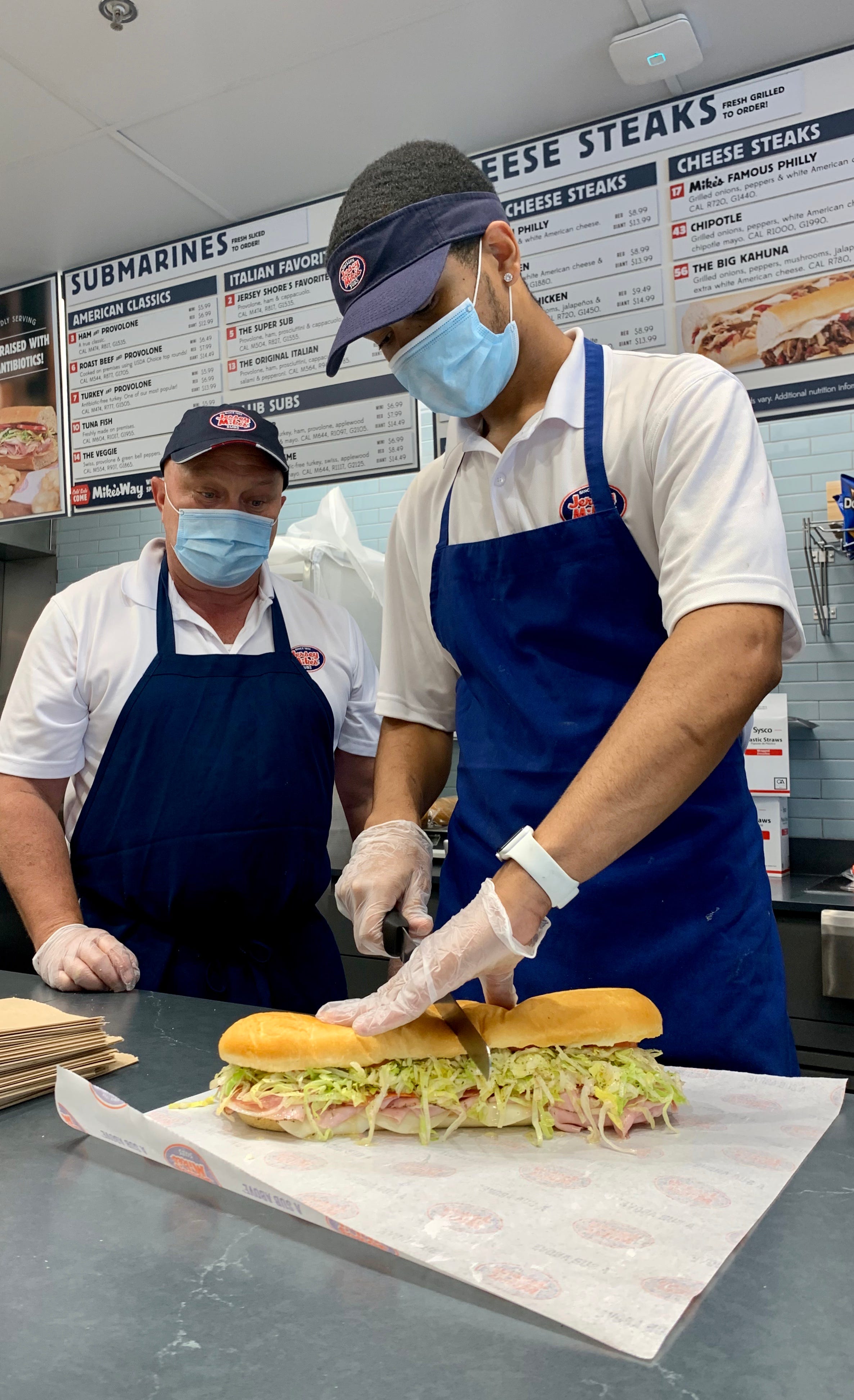 angels jersey mike's