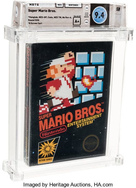 super mario bros nes for sale