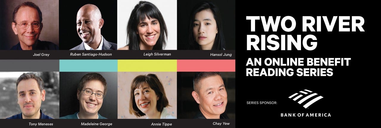 "Two River Rising" will feature five readings.