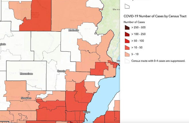 Coronavirus In Oconto County Covid 19 Cases Spike By Nearly A Third