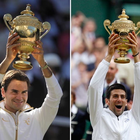 This combo made from 2009, left, 2008, center, and