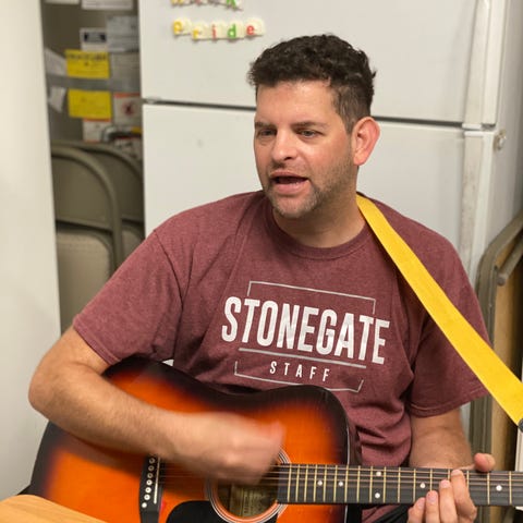 Brandon Wislocki, a fifth grade teacher at Stonega