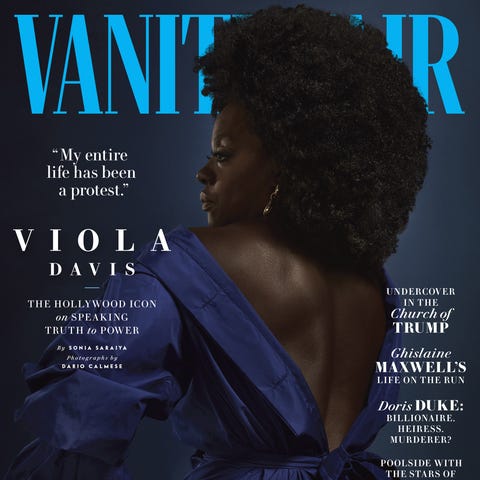 Viola Davis on the cover of "Vanity Fair"