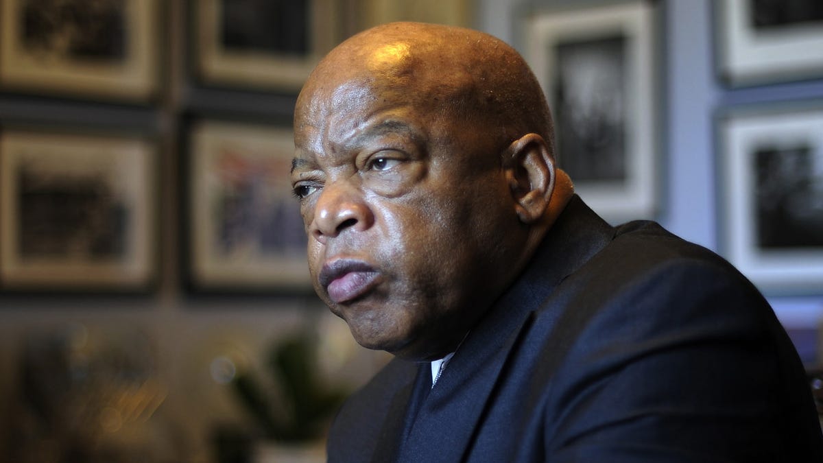 Rep. John Lewis, D-Ga., photographed in his Washington office on Jan. 22, 2013, a legend of the civil rights movement got his start as a college student in Nashville.