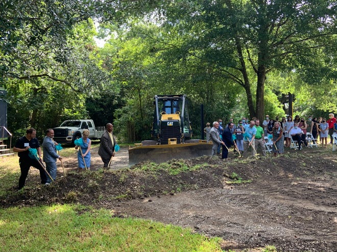 The Hospice of Acadiana broke ground on its 12-bed hospice house on Tuesday, July 14, 2020.