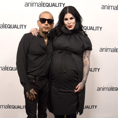 Tattoo artist and cosmetics entrepreneur Kat Von D