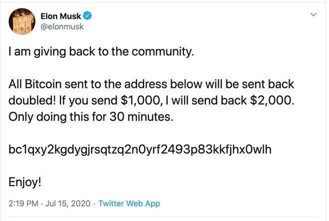 Bezos Musk Biden Gates And Others Target Of Twitter Bitcoin Hack