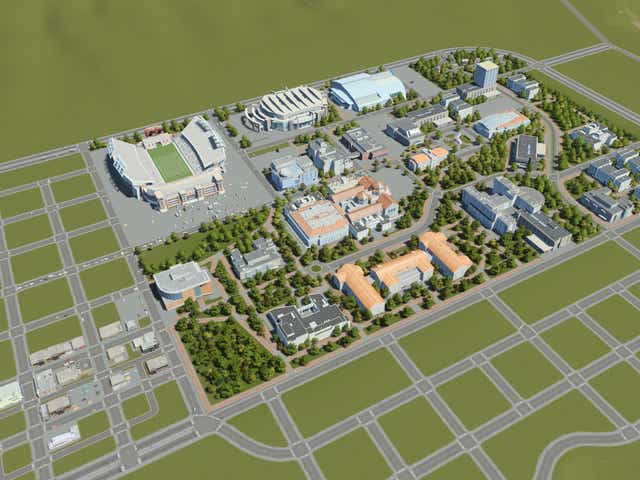 Iu Student Builds Scaled Indiana Model In Cities Skylines Video Game